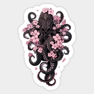 Blossom Cthulhu Sticker